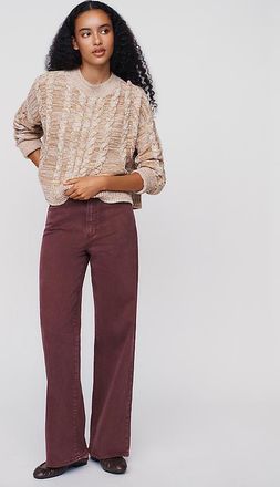 Paige Anessa 31 High Rise Wide Leg Jeans