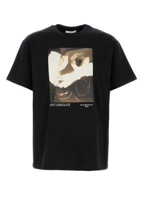 Givenchy Black Printed T-Shirt