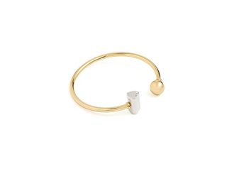 Kate Spade New York Geo Pop Flex Cuff Womens Bracelet Gold Silver