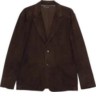 Canali Button Suede Blazer