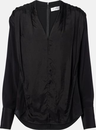 Victoria Beckham Blusa in crêpe de chine di seta
