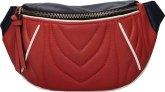 iBlues Faux Leather Bum Bag - Dames - Heuptassen - Rood - ONE Size - Leer - Tassen