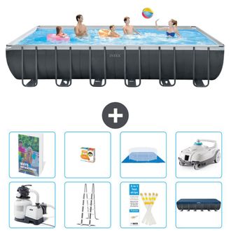 Intex Piscina Ultra Xtr Rectangular - 732x366x132 Cm - 9-piezas S590