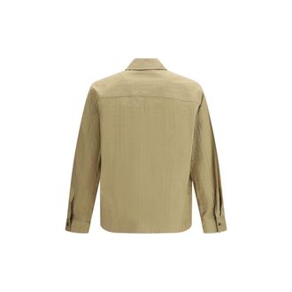 Burberry Mens Beige Cotton Coat Clothing