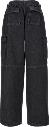 Coperni Womens Black Cotton Jeans Denim Clothing