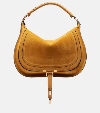 Chlo&eacute; Chlo&eacute; Marcie Medium suede shoulder bag