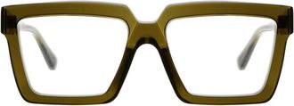 Kuboraum Mask K26 Optisch Montuur - Dames - Brillen - Groen - ONE Size - Accessoires