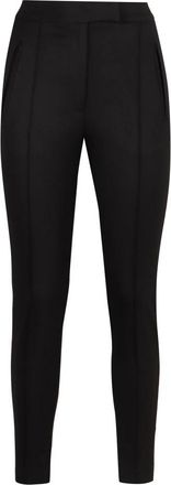 PT01 Broek met naaddetail - Dames - Skinny broeken - Zwart - XL - Wol - Broeken