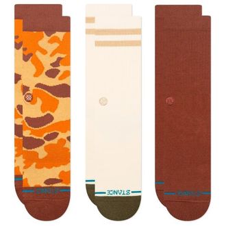 Stance Camo Crew 3 Pack Multifunktionssocken - Unisex | bunt
