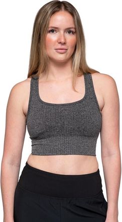 K-Swiss Set Point Performance Longline Herringbone Bra in Black/white at Nordstrom, Size X-Large