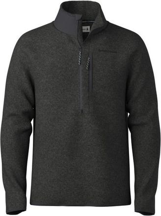 Smartwool Second Cut Fleece 1/2 Zip Fleecepullover f&uuml;r Herren | schwarz