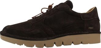 Panchic Laced Schoenen - Heren - Veterschoenen - Bruin - 44 EU - Schoenen