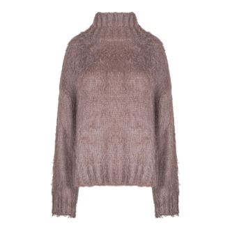 Roberto Collina Mujer, Jerseys, Marr&oacute;n, Talla: S