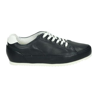Hassia Blauwe Lage Sportieve Damesschoenen - Dames - Sneakers - Blauw - 41 EU - Leer - Schoenen