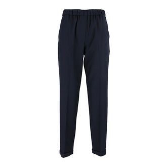 Antonelli Pantaloni Slim-fit Rosalba - - Trousers - Donna - Blu - M