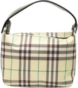 Burberry Borsa Mini Pre-owned in Tela - - Pre-owned - Donna - Beige - ONE SIZE