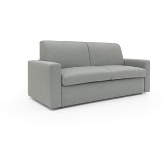 Divani.Store Divani.store - Kansas Sof&aacute; Cama Convertible H20 Cm En Tela Impermeable 172 Cm (mat. 120x197) Gris