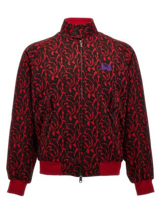 Baracuta Red Jacquard Bomber Jackets