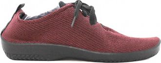 Arcopedico Womens Ls Knit Sneaker In Bordeaux
