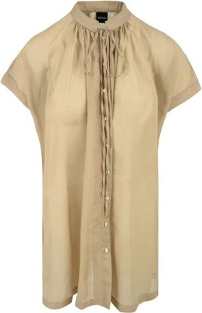 Aspesi Shirt - Dames - Overhemden - Groen - S - Overhemden
