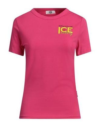 Tシャツ・カットソー ICE B ICEBERG Women Tops F5R2 63374282 Pink Girl's printed T-shirt - pink | 4F: Sportswear and shoes