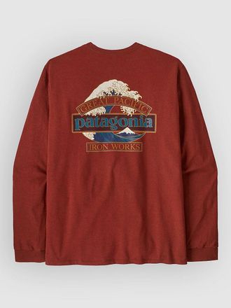 Patagonia Great Waves Responsibili- Longsleeve rot