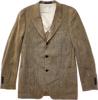 Todd Snyder Todd Snyder Silk & Linen-Blend Madison Jacket