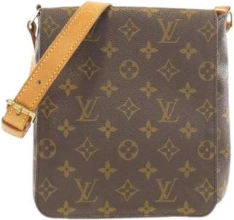 Louis Vuitton Pre-owned Cross Body Bags, female, Brown, Size: ONE SIZE Pre-owned Musette Salsa Monogram Shoulder Bag