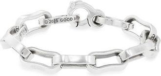 Good Art Hlywd Mens Bottle Chain Bracelet in Sterling Silver at Nordstrom, Size 16