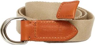 Ines De La Fressange Eulalie Beige Riem - Dames - Riemen - Beige - ONE Size - Katoen - Accessoires