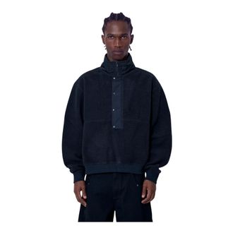 Entire studios Forro polar System Half Zip - Sport - Hombre - Negro - S