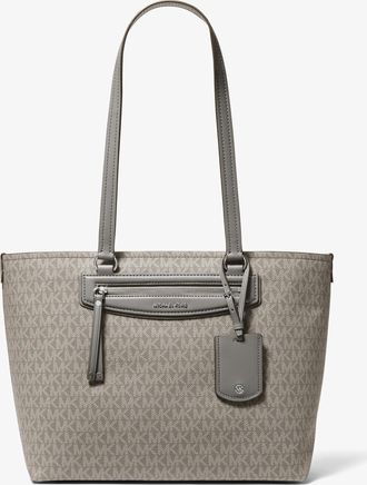 Michael Kors Jet Set Travel Medium Signature Logo Tote Bag