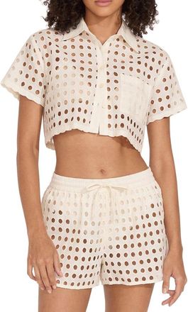 Solid & Striped The Cropped Cabana Shirt
