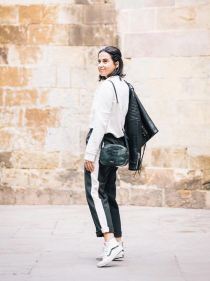 La línea que marca la diferencia: Pantalones con raya lateral