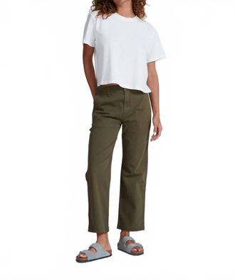 ASKK NY Womens Tomboy Pant In Green