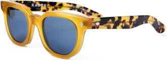 Kàdor Occhiali da sole Orbit squadrati - Giallo