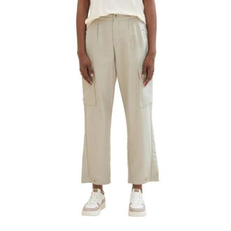 Tom Tailor Dames, Broeken, Beige, Maat: S