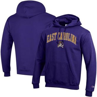 Champion Mens Champion Purple ECU Pirates Arch Over Logo Pullover Hoodie at Nordstrom, Size X-Large