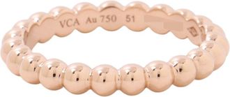 Van Cleef & Arpels Pink Gold (18K) Band Ring (Pre-Owned)