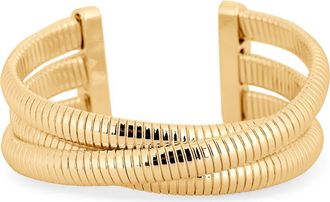 Nordstrom Rack Omega Chain Cuff Bracelet in Gold at Nordstrom Rack