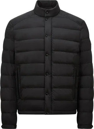 Moncler Moncler Selves Short Down Jacket, Men, Black, Size: 2
