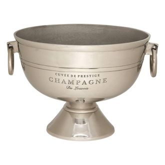 Atmosphera Cubitera Para Champ&aacute;n 38 X 43 Cm, 11 000 Ml, Plateada - Atmosphera Cr&eacute;ateur DInt&eacute;rieur