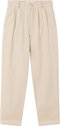 Thinking Mu Wijde Broek - Dames - Vrijetijds broeken - Beige - L - Broeken