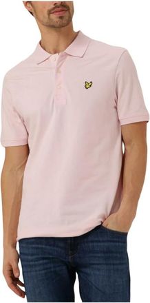 Lyle & Scott Effen Polo Shirt - Heren - Polos - Roze - XL - Katoen - Tops