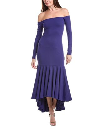 Susana Monaco Off Shoulder High-Low Dress