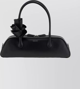 Magda Butrym floral detail shoulder bag with top handle