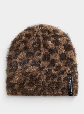 Vans Mens Plaimor checkered fuzzy Tuque Hat