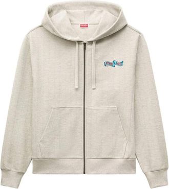 Kenzo Jumping Tiger Herringbone Hoodie