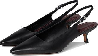 Vince Sabra Slingback Shoes Womens Shoes Black : 9.5 M, Leather