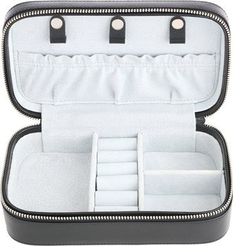 Royce New York Suede-Lined Jewelry Box